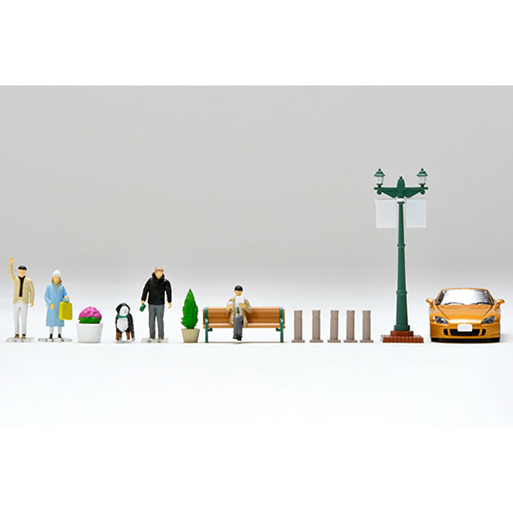 
                  
                    Tomica Diocolle64 #CarSnap 22a Diorama Stadtszene 2 & Honda S2000 1:64
                  
                