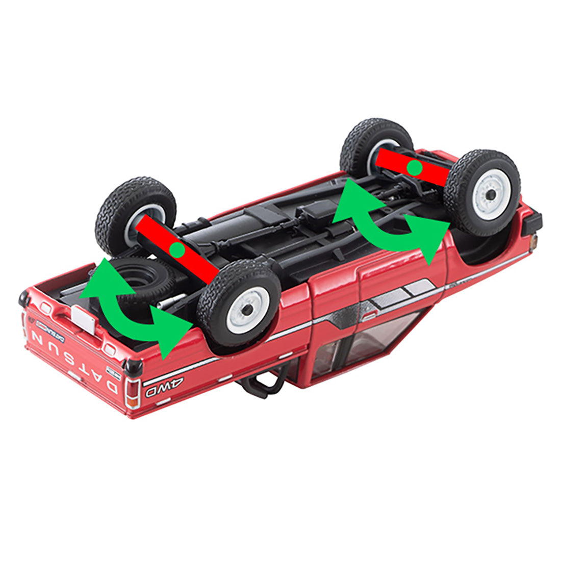 Tomica 332848 LV-N320b Datsun Truck 4WD King Cab AD 1:64