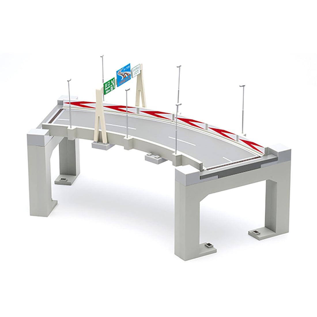 Tomicarama 11a Diorama Autobahn Kurve Typ A 1:64