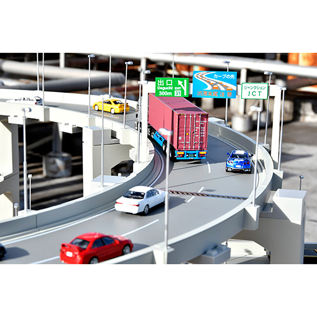 Tomicarama 11a Diorama Autobahn Kurve Typ A 1:64