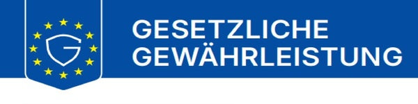 Gesetzliche Gewährleistung (2 Jahre)