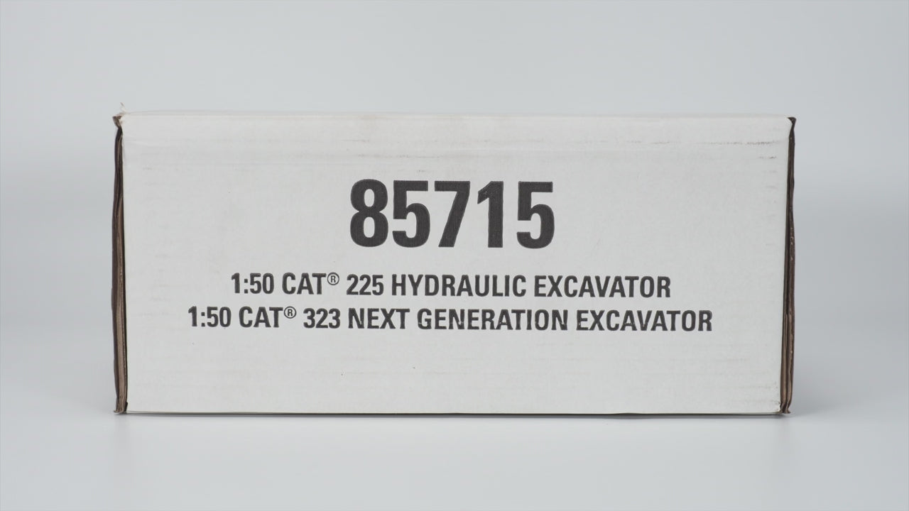 Diecast Masters 85715 cat bagger 225 323 set evolution series 1:50 Video