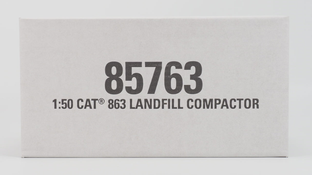 Diecast Masters 85763 cat 836 landfill compactor 1:50 Video
