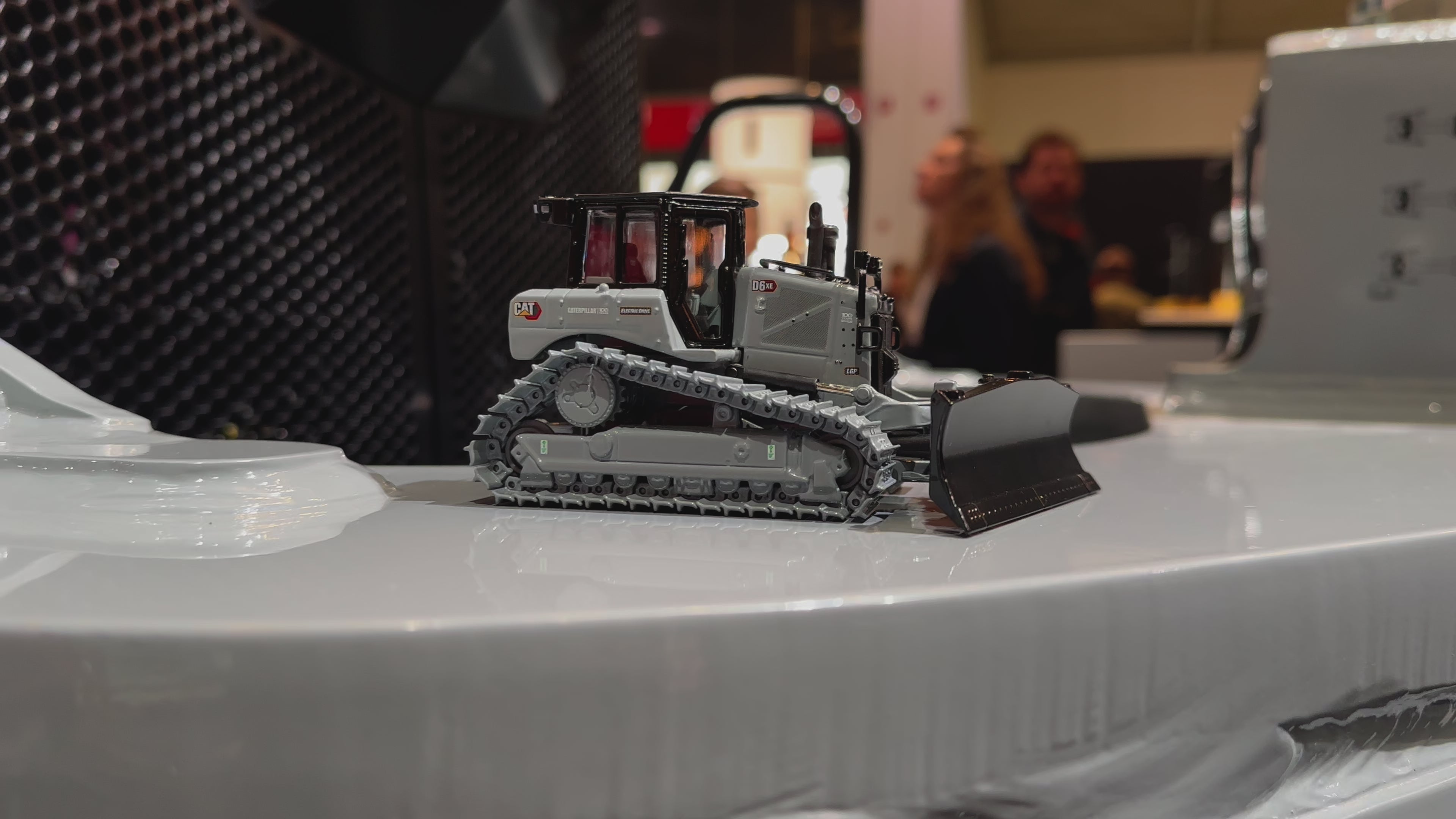 Diecast Masters 85554BGC Cat D6 XE LGP Bulldozer Centennial gray